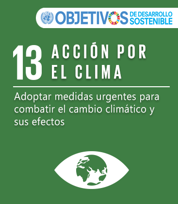 Objetivo 13 - ACCIÓN POR EL CLIMA Objetivo 13 - ACCIÓN POR EL CLIMA